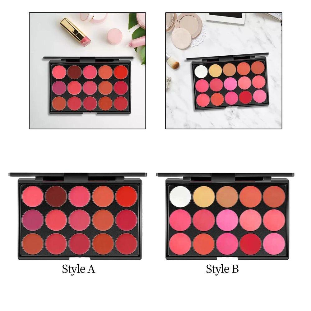 Палитра для губ Lip Beginner's Lipstick Palette Стойкий блеск для губ, стиль A, 1 шт.