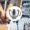 Чаша из нержавеющей стали для миксера KitchenAid Tilt Head Stand Mixer объемом 4,5–5 кварты, для чаши миксера KitchenAid, можно мыть в посудомоечной машине