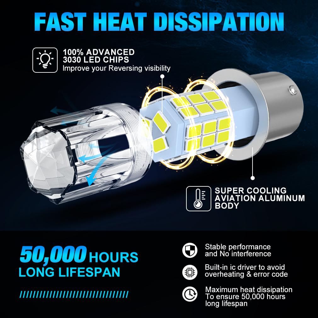 2 шт. P21/5 Вт светодиод 1157 высокая яркость автомобильный свет BAY15D 1156 P21W Ba15S лампа PY21W BAU15S 3030SMD автоматический реверс указатель поворота лампа тормоз белый желтый красный 12 В