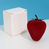 Strawberry Ring Box, Cute Jewelry Box, Plush Storage Box, Gift Box Jewelry Box jewlery box  jewelry packaging