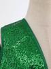 Kids Christmas Costume Sparkly Sequins Vest with Bow Tie for Latin Jazz Disco Party
