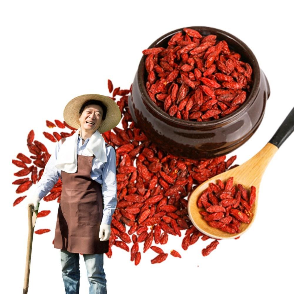 500g domestic goji berries, goji berry tea, domestic dried goji berries, goji tea, Cheongyang premium quality, dried fruit, baby | 500g