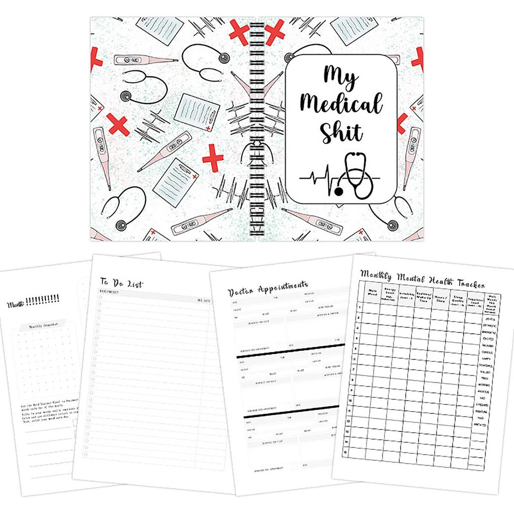 Интересная книга для планирования, блокнот-планировщик, журнал управления личными целями и планирования жизни, инструмент для отслеживания ежедневных задач и целей