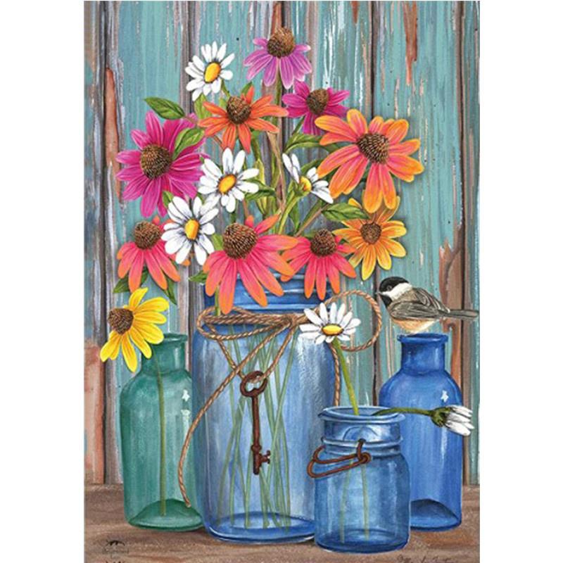 5D DIY Diamond Painting Landscape and Animals Diamond Embroidery Cross Stitch Kit Rhinestone Mosaic Home Decor