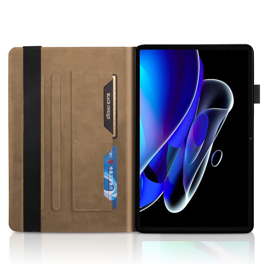 Подходит для Xiaoxin Pad P11 Плоская кожаная обложка iPad 10 Древо Жизни Тисненая подставка для карт oppo матовая