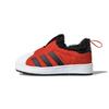 Originals Superstar Winter 360 Lightweight Breathable Low-Top Casual Sneakers Baby Sneakers Red Black BY9942