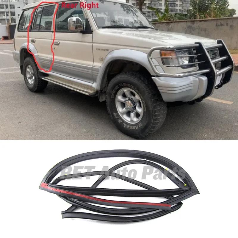 Резиновая уплотнительная лента для двери автомобиля для Mitsubishi Montero Pajero 2 MK2 V31 V32 V33 V43 V44 1990-2004 Уплотнительная лента дверного проема Уплотнитель
