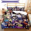 3pcs JoJo's Bizarre Adventure1 pattern bedding set duvet cover set includes duvet cover &pillowcases, perfect all season bedroom decoration & gift