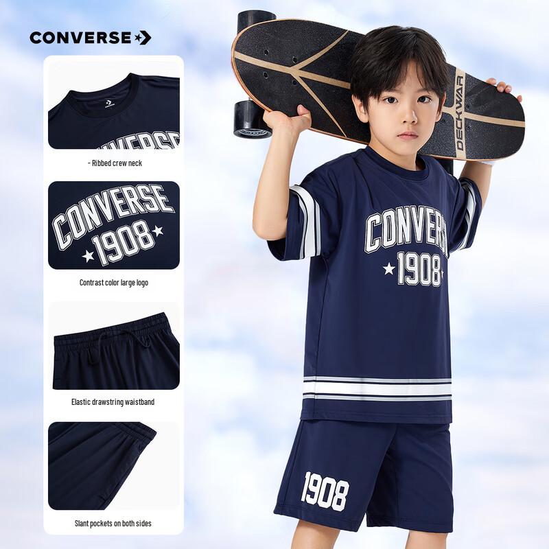 Converse Boys' Cooling T-Shirt & Shorts Set
