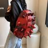 The New Wolf Tooth Shoulder Bag 2024 Summer New Fashion Backpack Funny Simple PU Unisex