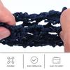 8Pcs Elastic Hairnet Women Snood Bun Hair Net Braiders Accessories Reusable Dance Performers Hairstyle Headwear Hair Care