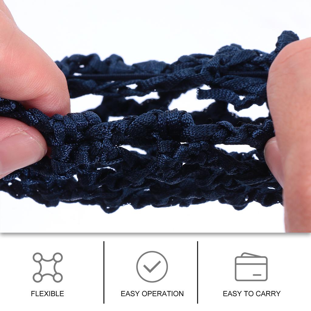 8Pcs Elastic Hairnet Women Snood Bun Hair Net Braiders Accessories Reusable Dance Performers Hairstyle Headwear Hair Care