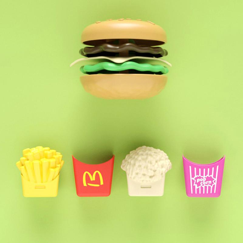 Toys Set Play House Kitchen Sandwich Fries Burger Children'S Toy Diy Fast Food