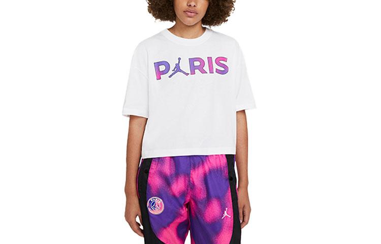 Jordan Paris Saint Germain T Shirt Women's White CZ7506-100