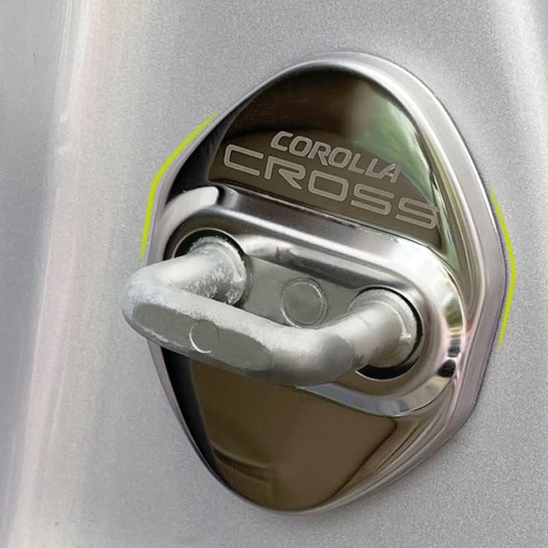 MEKOMEKO CRS-MSGY1 Защитная накладка Striker, накладка на дверной замок, хром, аксессуары, интерьер, для Toyota Corolla Cross