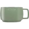 Кружка staub Кружка для супа Эвкалиптовая керамическая кружка Кружка-чашка Большая емкость Суп из хлопьев Асаи Керамическая для микроволновки Японская керамическая штабелируемая кружка "Stacking"