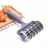 Pancake Cutter Roller Blade Cutting Reusable Universal Pizza Slicer Cookie Pastry Roller Cutter Kitchen Gadget