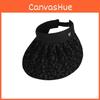 Ladies Foldable Sun Hat With Wide Brim And Adjustable Fit For Beach And Travel