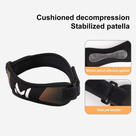 1 шт., регулируемый коленный ремень для мужчин и женщин, спортивный туризм, бег, облегчение боли, поддержка сухожилия надколенника, стабилизатор, компрессионный бандаж, наколенник