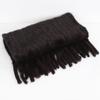Long Style Women Knitted Real Mink Fur Pashmina Scarves Winter Real Natural Mink Fur Scarf Lady 100% Natural Real Mink Fur Shawl