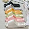 Slippers Women's Home Household Summer Non-slip Bathroom Thick Bottom Couple Bath Cool Slippers Men