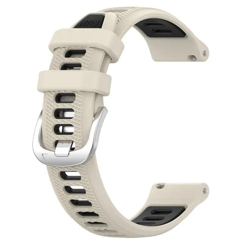 20 мм силиконовый ремешок для Garmin Forerunner 165 245 645 Music Venu 2 SQ2 Plus Vivoactive 6 5 3 Samrt Watch Bracelet Case Watchband