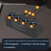 Сверхбыстрое автомобильное зарядное устройство: 4-портовый USB-преобразователь для транспортных средств 12 В/24 В