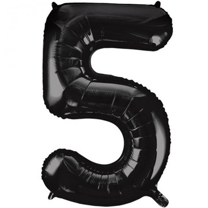 Unique Party Foil 5 Number Balloon