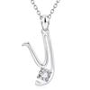 Ожерелье с подвеской Weiya Wish Diamond Alphabet — модное и стильное