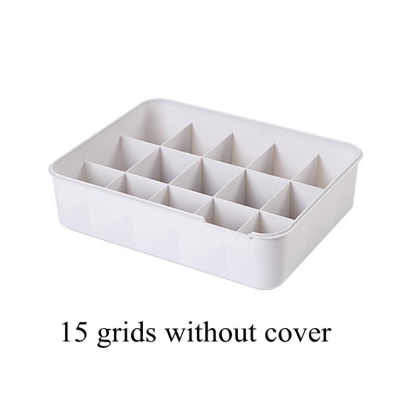 Household Bedroom Closet Underwear Organizer with Lid Wardrobe Cabinets Socks Bra Drawer Storage Divider Boxes Container