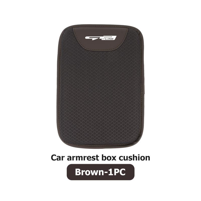 AABIW1 Car Center Console Box Ice Silk Protector Pad Armrest Pad Non-slip Mat For KIA Ceed Rio K5 K2 Optima Cerato Venga Sedona Forte