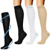 Unisex Flight Soft Anti-Fatigue Compression Socks Knee High Stockings