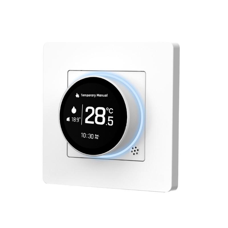 652F Modern Thermostat Knob Intelligent Underfloor Heating Thermostat Upgrades for easy Underfloor Heating Management