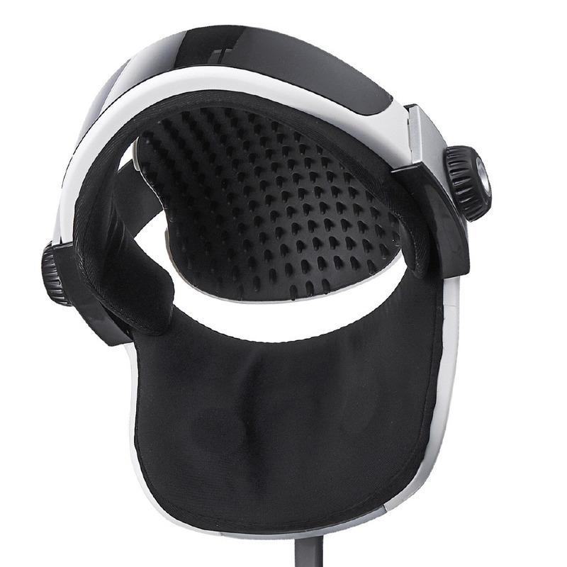 Электрический массажер головы, давление воздуха, вибрация, релаксация, музыкальный шлем, массажер, акупунктурные точки, физиотерапия