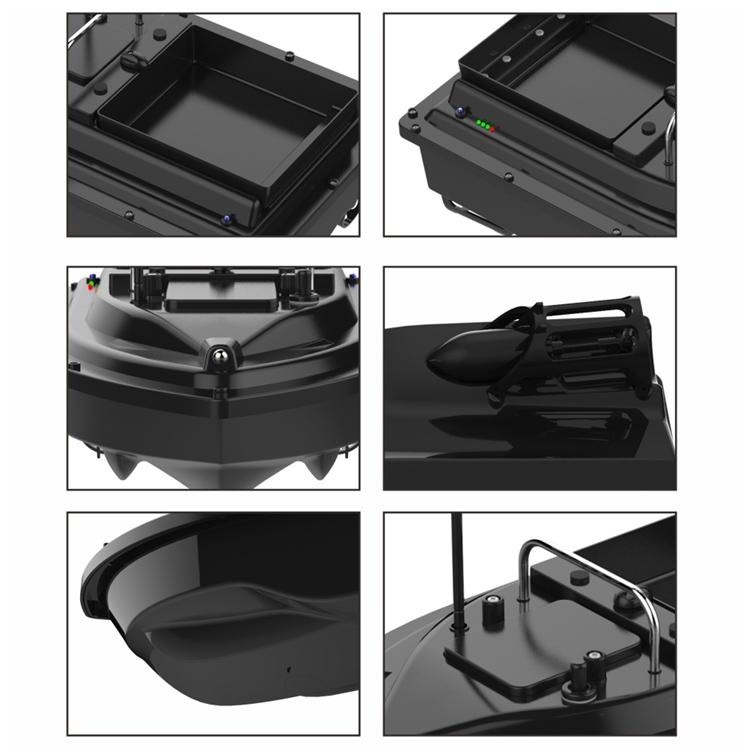 Умная RC лодка-приманка для рыбалки D16, грузоподъемность 2 кг, дальность 500 м