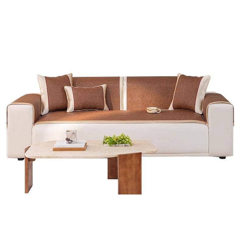 Летний диван Funda Home Cool Feeling Slipcover Нескользящий Ay Tsao Rattan Mat Sofa Cushion Couch Sofa Cover