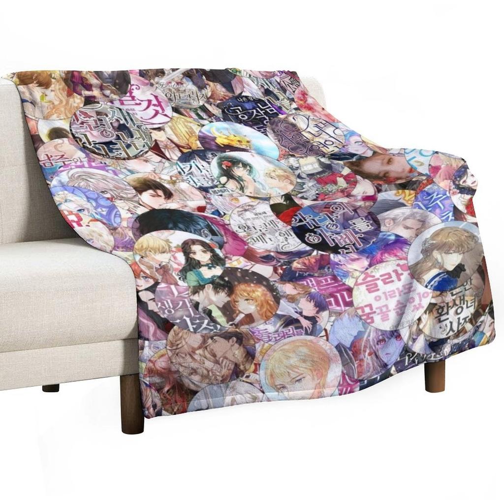 Manga Throw Blanket Decoratives Luxury christmas decoration Luxury Throw Blankets