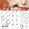 Men Tiny Cartilage Helix Ear Hoop Ear Piercing Jewelry Body Piercing Fashion Accessories Nose Ring