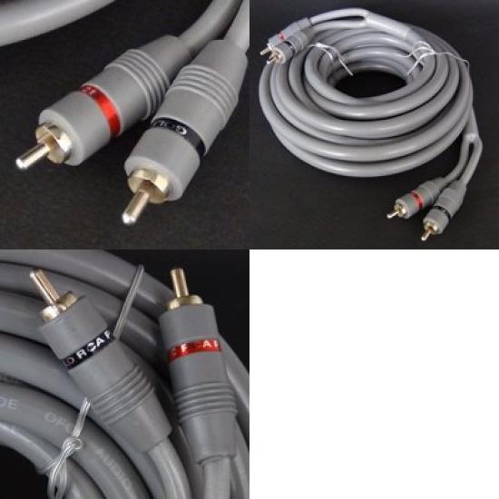 Кабель RCA класса OFC с двойным экраном Arc Hill 6 м серый кабель/высокий RPP-65