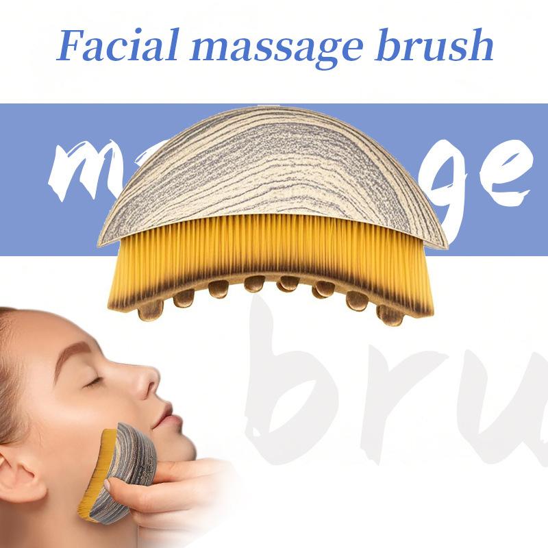 Facial Lymphatic Contour Brush, Multifunctional Brush for Eye and Neck Care