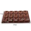 Square Donut Silicone Cake Mold Baking Jelly Pudding Chocolate Mold  Muffin Cup Cake Biscuit Bake Tray