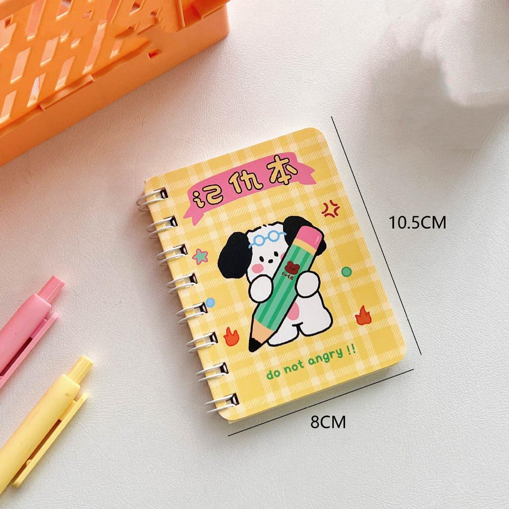 1 шт., маленький A7 эстетический блокнот для детей, масляная живопись, пейзажные блокноты со сценарием, портативный карманный блокнот для скрапбукинга