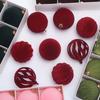 12 шт. Пластиковые Рождественские Шары Подвески Ударопрочные Специальной Формы Верхушки для Елки Гальванизированные Звезды Рождественские Украшения