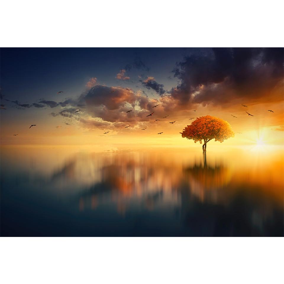 5D DIY Handcraft Rhinestones Diamond Painting Art Picture Full Diamond Embroidery Landscape Mosaic Cross Stitch Hanging Painting