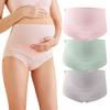 Комплект для беременных с высокой беременностью, регулируемые дородовые и послеродовые шорты [Joyancejt], 3, хлопок, талия, шорты, талия, простые,