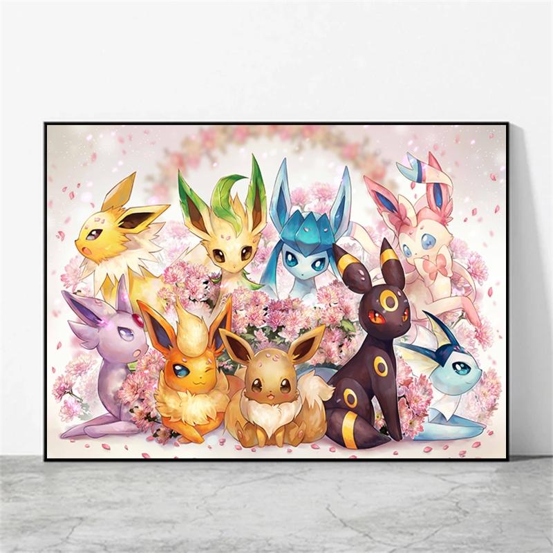 Pokemon Themed Typhlosion Wall Decor with Delicate Details Long Lasting Colors Suitable for Various Scenes Such As Living Rooms