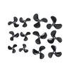 1 Pairs Rc Boat Blades Paddle 3 Blades Nylon Boat Propeller Positive & Reverse