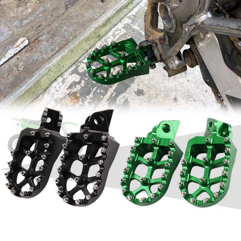 Нескользящие передние подножки для внедорожных мотоциклов Kawasaki KX65/80/85/100