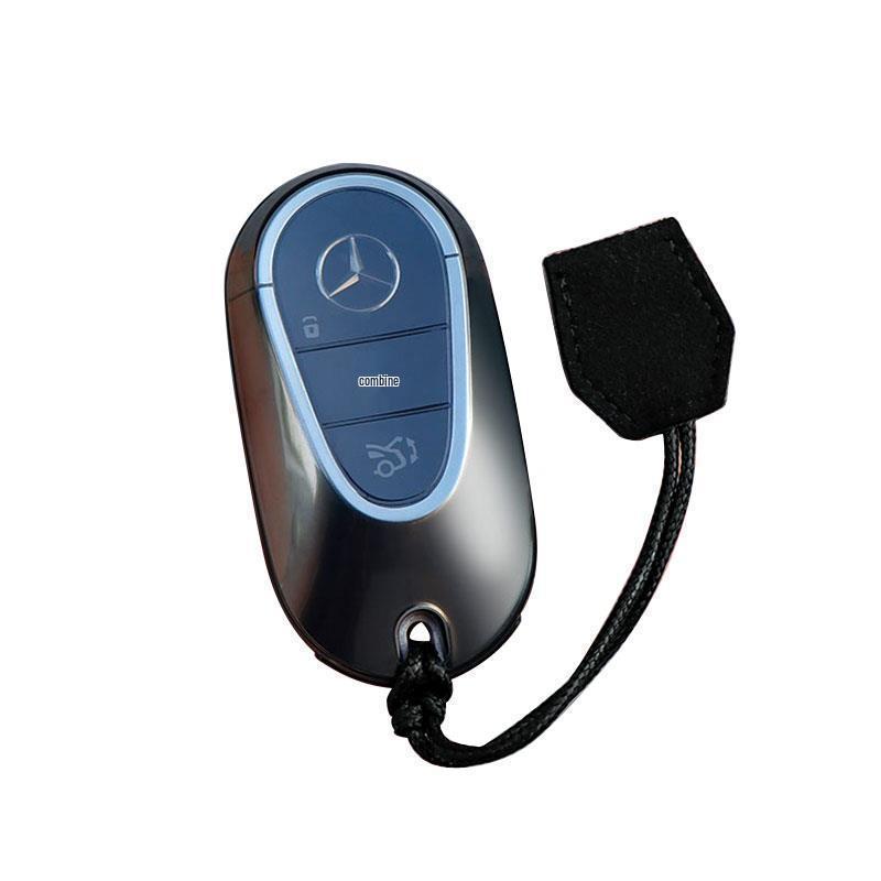 Прозрачный чехол для ключей Mercedes-Benz для C260, LC200, S400, E-Class, C-Class, EQE, GLC - Унисекс