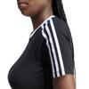 Adidas Трехполосная Детская Футболка Женская S Короткий Рукав Iu2532